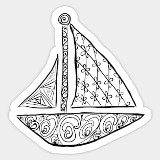 Sailboat Sticker